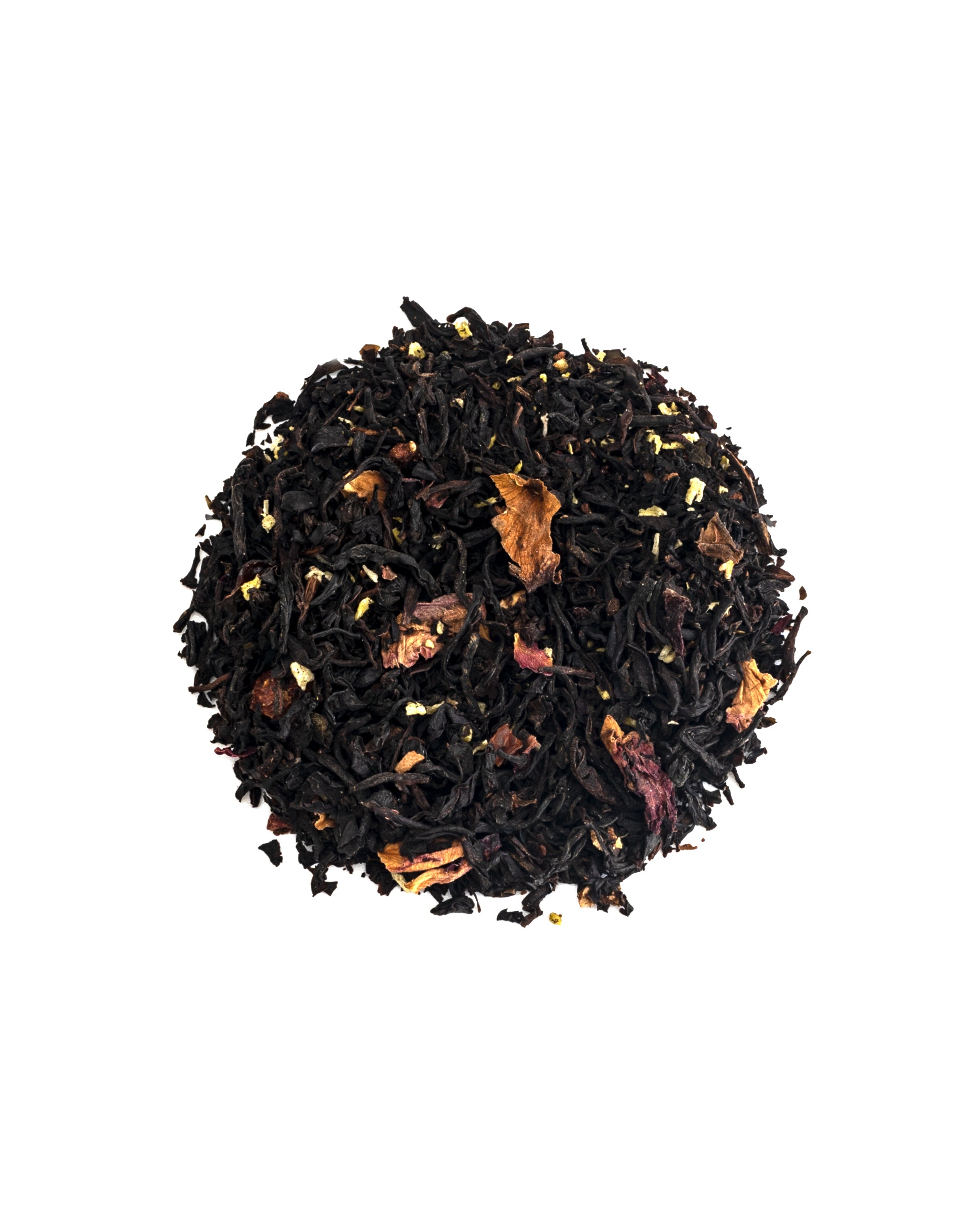 A vibrant fruit-infused black tea crafted for premium private label brands and international export markets.