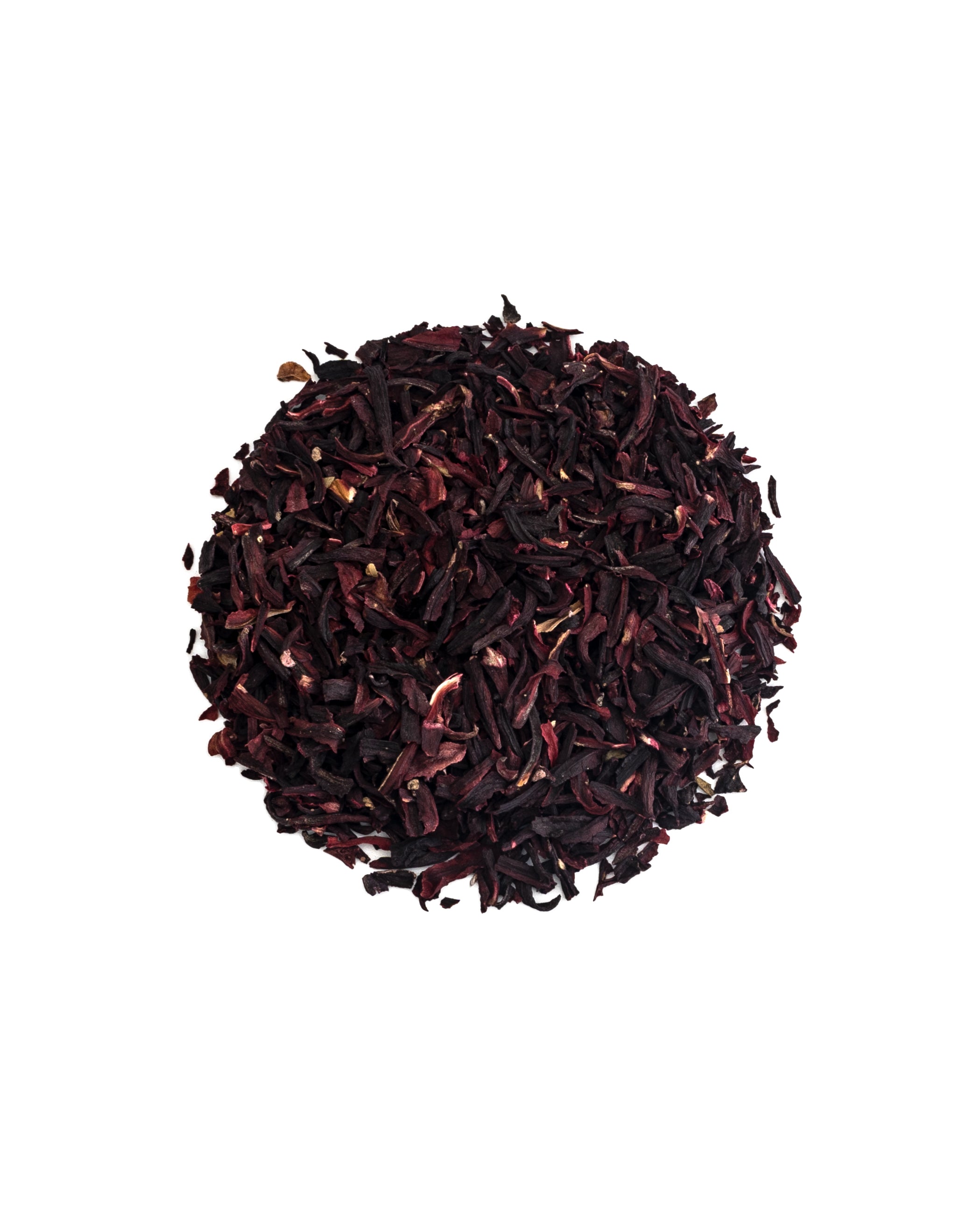 A vibrant, naturally decaffeinated hibiscus floral tea crafted for premium private label brands and international export markets.