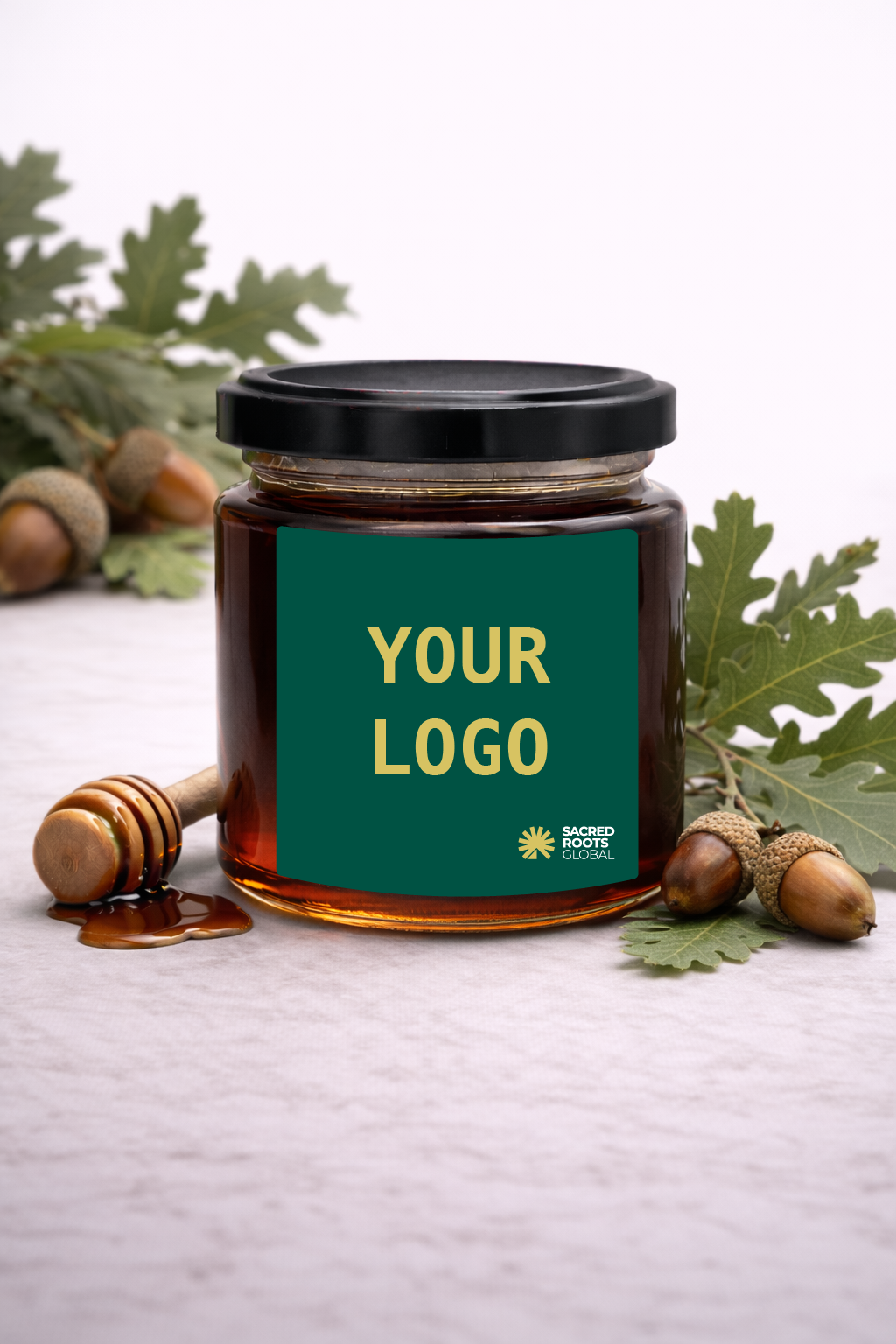 Premium Oak Honey for private label brands. Rare, dark honeydew honey with rich flavour. Full 360° support including packaging, branding and export-ready production.
