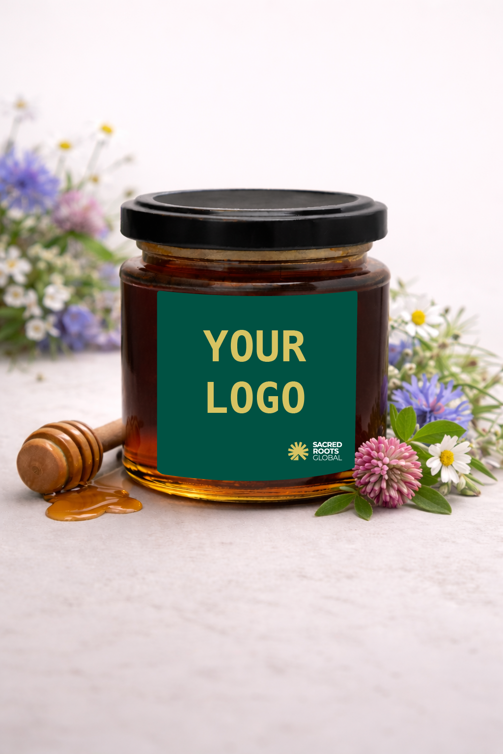 Premium Thyme Honey for private label brands. Aromatic, rich and botanical. Full 360° support including sourcing, packaging, branding and export-ready production.
